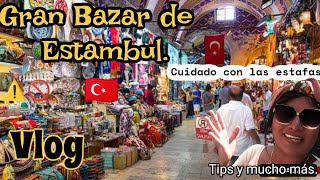 EL GRAN BAZAR DE ESTAMBUL🇹🇷 ASÍ LUCE POR DENTRO DÓNDE CAMBİAR DİNERO 🤑🫰🏾 ACOMPÁÑENNOS EN ESTA RUTA🧿 [upl. by Christalle972]