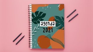 AGENDA 2021 GRATIS PARA IMPRIMIR [upl. by Scrogan]