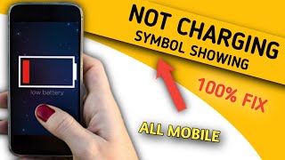 Showing Charging Symbol But Not Charging  Any Mobile 100 fix  Techy Haidar [upl. by Eizzik994]