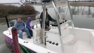 Black Drum and Sheephead winter time fishing in Murrells Inlet at MIFC [upl. by Pheni]