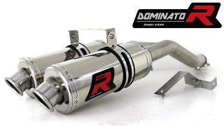 Dominator Exhaust Yamaha Fz6 S2 [upl. by Dion]