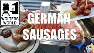 The Best Wurst in Germany  German Sausages Explained [upl. by Ellohcin]