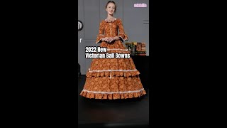 2022 Newest Historical Victorian Dresses Rococo Baroque Marie Antoinette Ball Gowns Theater Costumes [upl. by Latin]