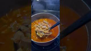 Pozole Rojo de pollo a mi estilo Salvadoreño food alimentos comida [upl. by Svoboda259]