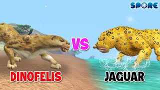 Dinofelis vs Jaguar  Big Cat Faceoff S1E5  SPORE [upl. by Eugor]