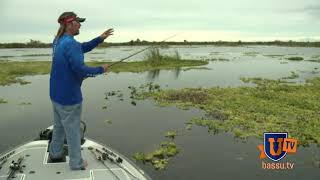 Punching Grass Mats with a Punch Rig for GIANT Bass [upl. by Eltrym885]