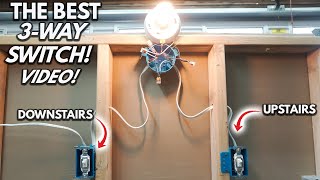 How To Wire A 3Way Switch System Explained 2022  Video For Beginners DIY Step By Step Tutorial [upl. by Magdalene492]