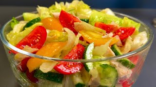 Dieser Salat ist einfach ein Geschenk des Himmels für jeden Tisch Gesund und schnell [upl. by Tnecnivleahcim937]