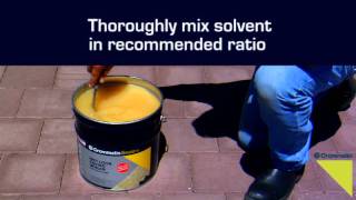 How to seal and protect paving with wet look sealers [upl. by Alyahsat]