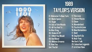 Taylor Swift  1989 Taylors Version Full Album [upl. by Sikram]