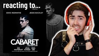 reacting to the new CABARET cast recording  London revival album ft Eddie Redmayne  Jessie Buckley [upl. by Asnerek]