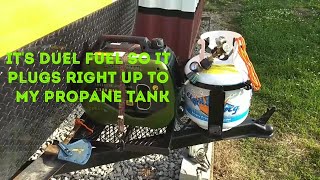 Sunray 109 offroad camper upgrades sportsman 2200 duel fuel generator [upl. by Oivat728]