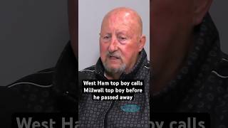 West Ham top boy talks to Millwall top boy before his death  Bill Gardner [upl. by Hildick971]