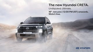 The new Hyundai CRETA  Launch Livestream  2024 [upl. by Libys]