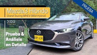 Mazda3 Híbrido MHEV 2023  Prueba amp Análisis en Detalle [upl. by Hughett]