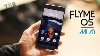 Flyme OS 6 on Xiaomi Mi A1  Features  Mini Review [upl. by Ozneral]