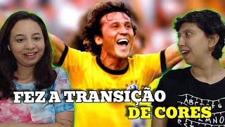 REACT GOLS IMPRESSIONANTES DO ZICO  FUTEBOL NACIONAL [upl. by Nalrah]