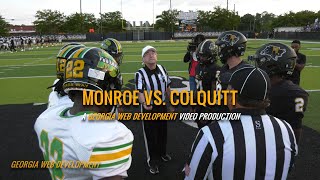 Monroe vs Colquitt 2024  Georgia High School Football Highlights [upl. by Adnilev]