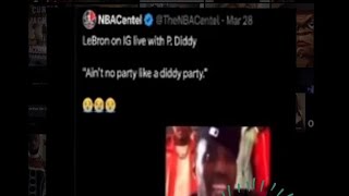 Lebron James Cheers On Sean “Diddy” Combs [upl. by Lucic]