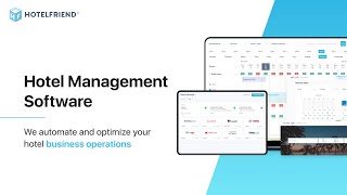 HotelFriend  AllinOne Hotel Management Software [upl. by Roanna]