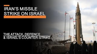 Irans Missile Strike on Israel  The attack defence amp Israels counterstrike [upl. by Encrata583]