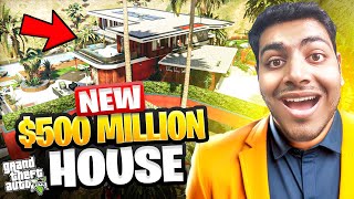 Our New 500 Million Luxury Family House  GTA 5 Grand RP 54 [upl. by Carbrey]