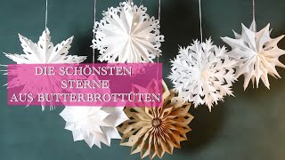 DIE SCHÖNSTEN STERNE AUS BUTTERBROTTÜTEN [upl. by Abla]