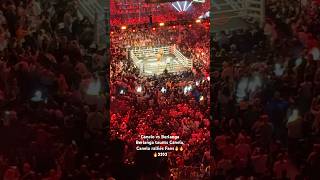 Canelo Vs Berlanga Main Event 3rd video of fight Berlanga taunts Canelo Canelo rallies Fans🔥🔥 [upl. by Aihtyc629]