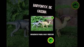 baryonyx amp parasaurolophus hammondcollection stopmotion animation jurassicworld dinosaurs [upl. by Ifill182]