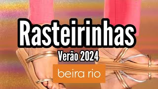 RASTEIRINHAS FEMININAS VERÃO 2024 PAPETES LINDAS ⭐ BEIRARIO CALÇADOS VERÃO 2024 [upl. by Linders]