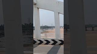 Kollidam Riverside Bridge view travel passenger river love trichy bus riverside rockcity [upl. by Illona297]