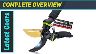 Mueller Soft Grip Garden Pruning Shears – The Best Pruners for Precision Cuts [upl. by Griffiths784]