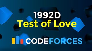 1992D  Test of Love  Codeforces Round 957 Div 3  DP  Greedy  Codeatic [upl. by Buckie386]