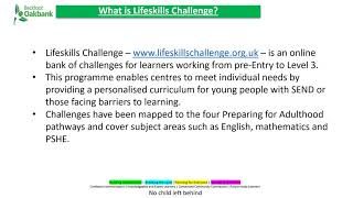 Year 9 Options Evening  Life Skills Info at Beckfootoakbank School Keighley West Yorkshire [upl. by Kirtley]