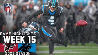 Atlanta Falcons vs Carolina Panthers Game Highlights  NFL 2023 Week 15 [upl. by Melak]