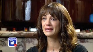 Asia Argento breaks down in Daily Mail TV exclusive interview [upl. by Eenaffit517]