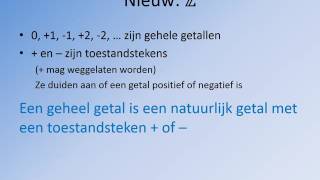 01 De verzameling van de gehele getallen [upl. by Nelrac852]