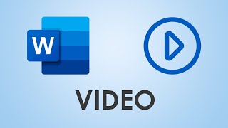 Cómo Insertar un Video en Word [upl. by Shum]