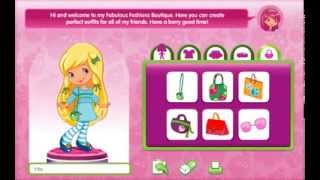 Fresh Fashions BoutiqueStrawberry Shortcake Game For Kids [upl. by Huntlee125]