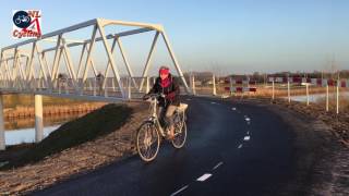 New Bicycle Bridge Near Berlicum Netherlands 526 [upl. by Lydie]