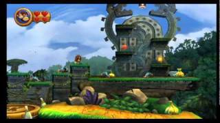 Donkey Kong Country Returns  11 Jungle Hijinxs [upl. by Ahsimek]