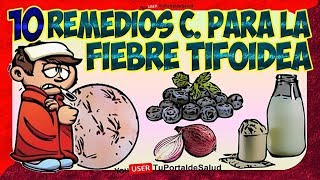 10 Remedios Caseros para la Fiebre Tifoidea  Tratamiento para la Fiebre Tifoidea🤒🤒 [upl. by Matthiew]