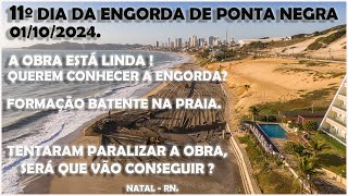 11º DIA DA ENGORDA EM PONTA NEGRA NATAL RN [upl. by Royal]