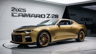 Unveiling the 2025 Chevy Camaro Z28 Facelift Exclusive Features Revealed [upl. by Anikehs]