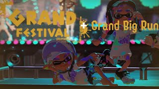 A Grand Festival Experience  Grand Big Run Splatoon 3 Montage [upl. by Attenreb]