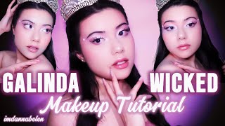 WICKED GALINDA Makeup Tutorial [upl. by Goldfinch214]