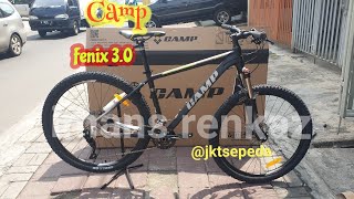 Sepeda MTB CAMP FENIX 30  Harga miring dapet Spek Deore [upl. by Cinamod62]