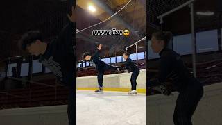 SO EINFACH IST EISKUNSTLAUFEN zu LERNEN 😱⛸️ nicht einfach 🤯 eiskunstlauf challenge eislaufen [upl. by Nednil]