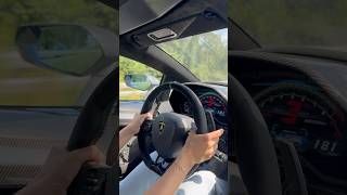 Gänge durchknallen im SVJ Roadster☠️ cars lamborghini aventador svj cargirl beauty explore [upl. by Elletsirhc]