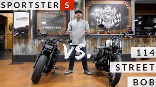 Harley Davidson  Sportster S VS 114 Street Bob [upl. by Ahsyas294]